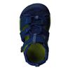 Kids Sandals SEACAMP II CNX Seacamp Two CNX BLUE Cm [Keen] (11.5~14.5cm) DEPTHS/CHARTREUSE 11.5