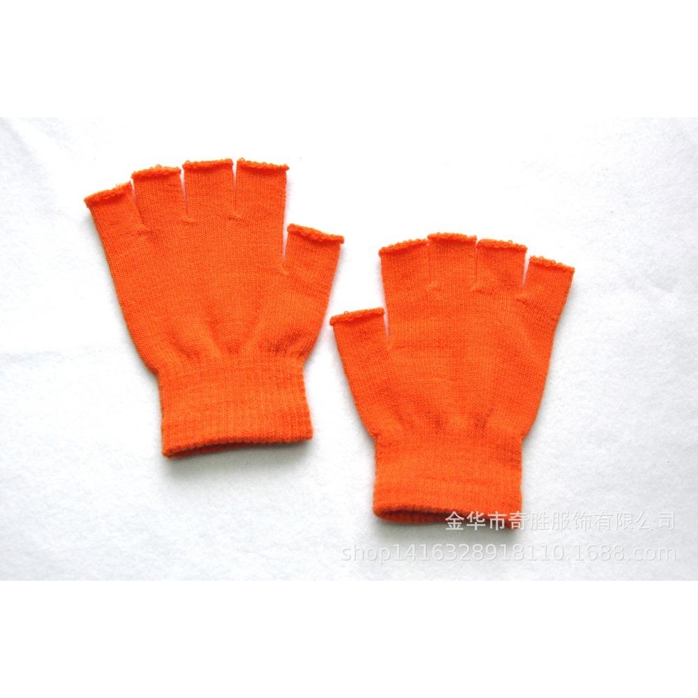 Erwachsene Winter Warme Gestrickte Halbfingerhandschuhe Männliche und Weibliche Studenten Reithalbfingerhandschuhe