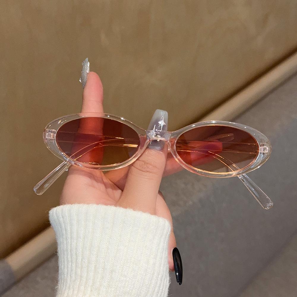 

Sexy Small Oval Women S Sunglasses New Fashion Leopard Brown Sun Glasses Female Retro Hip Hop Shade Eyeglasses As Picture