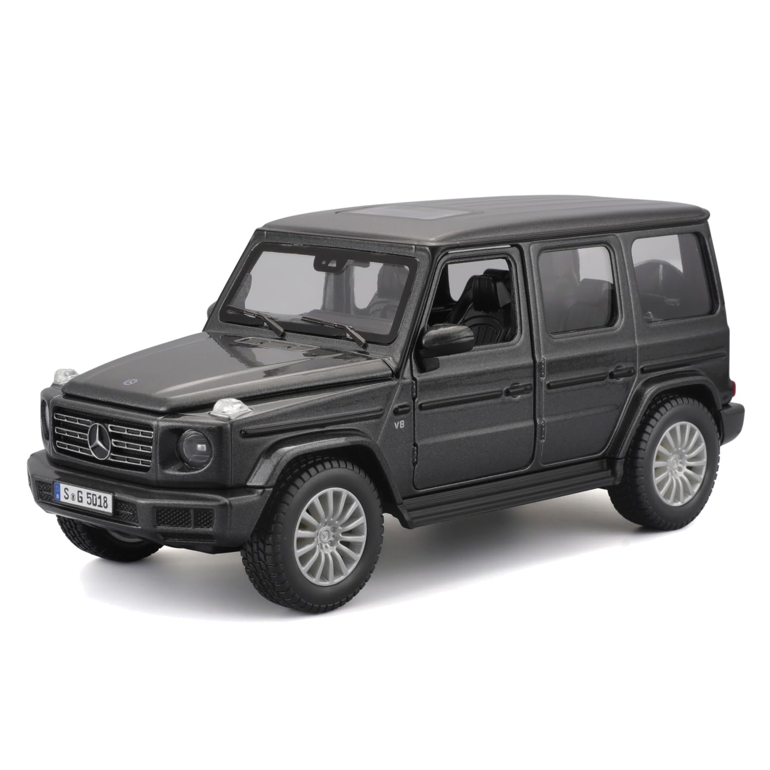 

Maisto 1/25 Scale Mercedes-Benz G-Class 2019 Gray / Diecast Model Car, Finished Model, 31531 GY