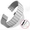 Per Swatch IRONY YAS112 /YGS749 Orologio da Uomo con Cinturino a Maglia Intrecciata in Acciaio Inossidabile Catena Cinturino in Metallo Serie YIS YVS 17mm 19mm 20mm 21mm