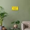 Caution Sign Metal Plate 20x30cm Entrance Exit Warning Sticker