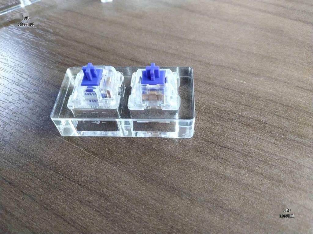 Thick Transparent Acrylic Mechanical Switch Tester Frame