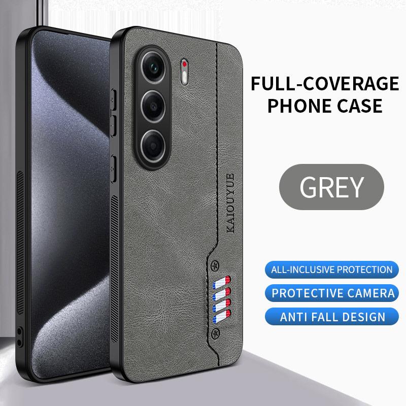 Stitching Color Retro Matte Leather Back Case For Tecno Camon 40 30 Pro Premier 5G Full Cover Camera Protector Anti Slide Shell