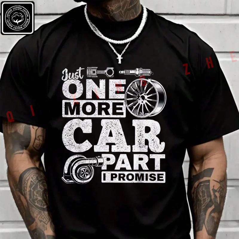 2026 T Shirt Men'S Funny Car Lover Graphic Motorcycle T-Shirt Summer Soft Round Neck Short Sleeve Casual Top Tees