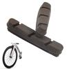 1 Pair Bicycle Brake Pads 2 Pieces Black Road Bike Rubber
