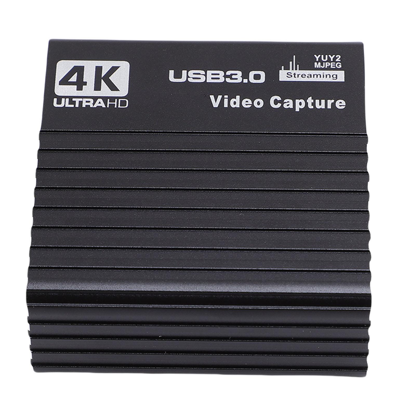 

USB 3.0 Video Capture Card 4K 1080P 60FPS Game Video Capture Card Low Latency HD Multimedia Interface for Streaming