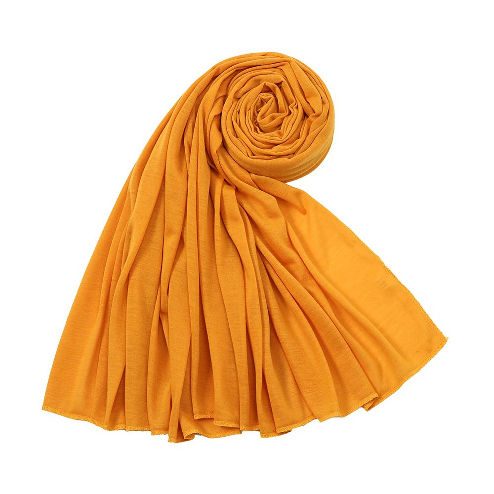 Big Size Polyester Jersey Hijab Scarf Long Muslim Shawl Plain Soft Turban Tie Head Wraps For Women Africa Headband Headscarf