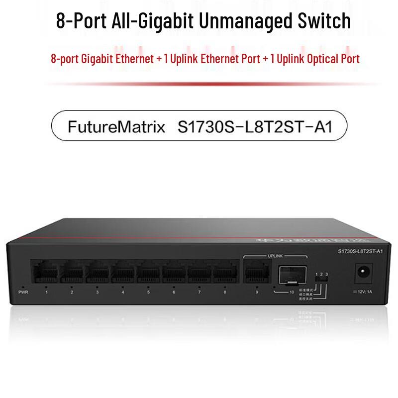 

Huawei S1730S-L8T2ST-A1 8-Port Gigabit Ethernet Switch