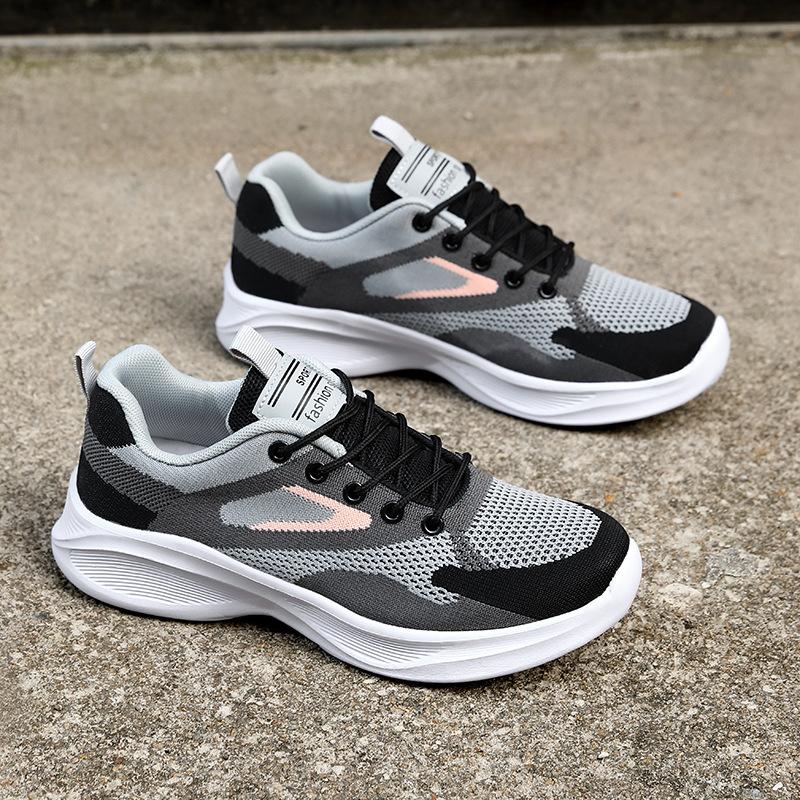 Leichte und verschleißfeste Sport- und Freizeitschuhe Mesh-Laufschuhe Schuhe Rutschfeste weiche Sohle Bequem