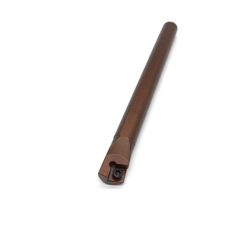 Shock-Resistant Spring Steel Lathe Tool Holder (75°) - D08K/D10K/D12M-SCKCR06