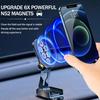 Foldable Metal Car Phone Holder, 720° Rotatable Strong Magnetic Flip Holder, Magnetic Phone Holder, Universal Dashboard Car Holder