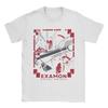 Vintage Digimon Royal Knight Examon Tshirts Men 100%Cotton Short Sleeve  Crewneck Summer Tops