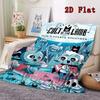 Cult of the Lamb 2D Flat Pattern Flannel Blanket High quality All Seasons Warmth and Comfort Perfect for Christmas Gifts.PMT0914330