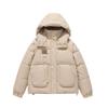 Cotton Coat Women's Short New Cotton Jacket Korean Style Loose Cotton Coat Women's Bread Coat Winter Large Size Hooded Jacket