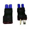 2 par T-kontaktstil till EC2 hane/hona RC-kontaktadapter för RC Lipo-kontakter
