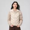 Women's Stand Collar Sleeveless Down Vest Loose Fit Commuter Style Lightweight Puffer Vest