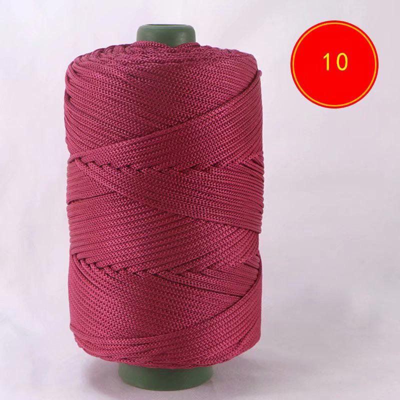 230 Grams Light Viscose Ice Rope 200M Summer Sun Hat Handwoven Diy Hook Cushion Hollow Bright Silk Medium Thick Wool Yarn Thread