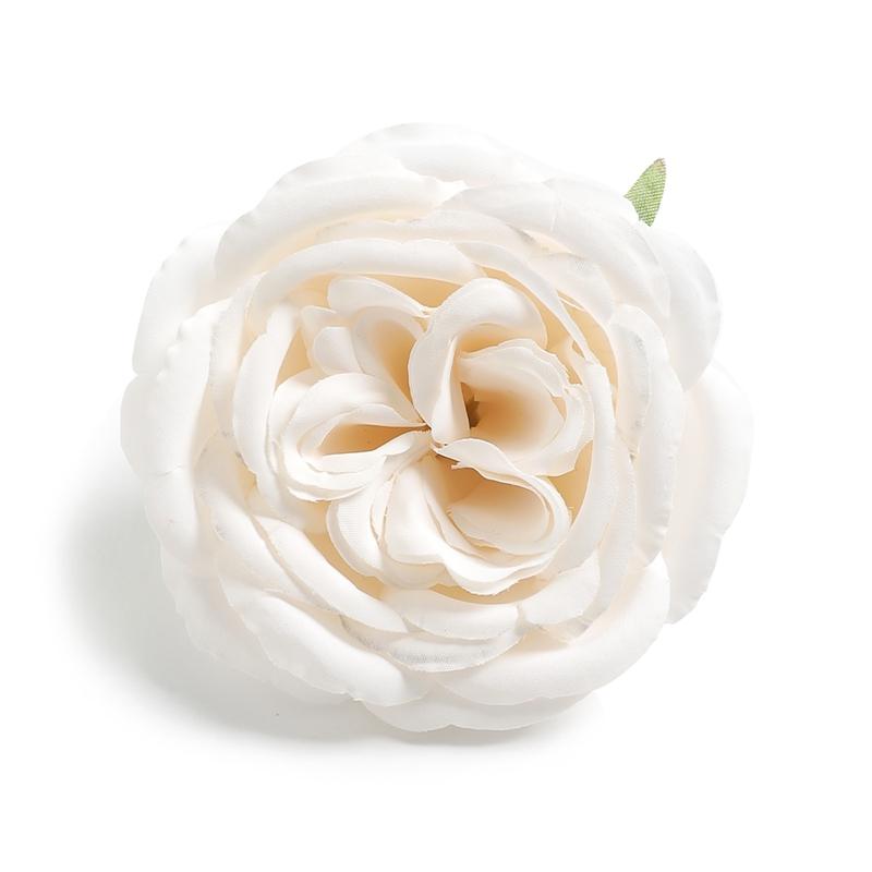 1/2/5Pcs Silk Retro Rose Heads Artificial Flower Decor Wedding Bridal Hairdress Home Party Decoration Fake Flower Wall Accessory