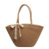 Women's Bag Summer High-end Underarm Bag New Large-capacity Woven Bag Fashionable and Simple Shoulder Vegetable Basket Bag