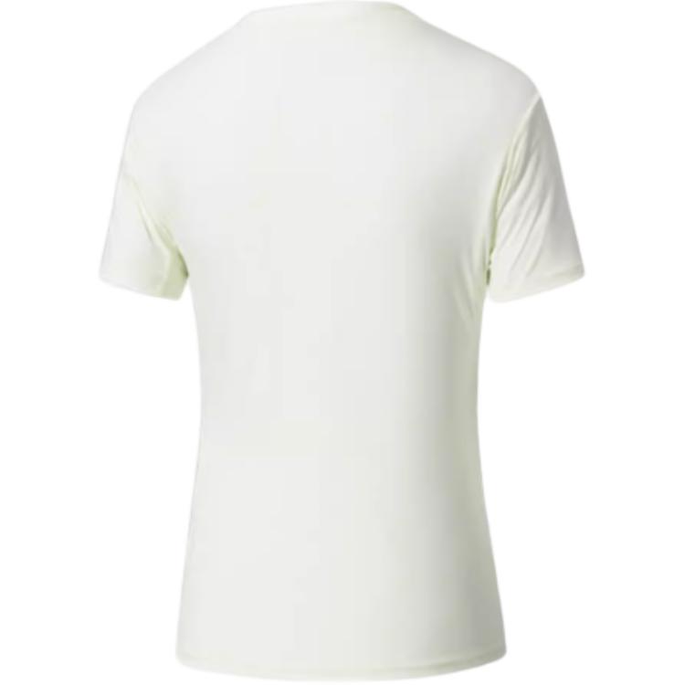 Anta Champion Outdoor Series Solid Color Breathable Versatile Casual Short Sleeve T-Shirt Women T-Shirt Light-Blue 162530111-4