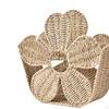 Magazine Rack Display Stand Handwoven Newspapers Holder Modern Practical Magazines Basket Bin Boho