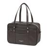 Шкільна сумка Olive des Olive Faux 19L для планшета A4 для середньої та старшої школи, плечова, коричнева з бежевою, велика, JK сумка, шкіра, місткість, відділення,