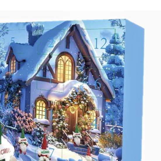 2025 Christmas Gnome Advent Calendar 24 Days Countdown To Christmas Ornament with 24 Collectible Dwarf Dolls for Boys Girls Adults