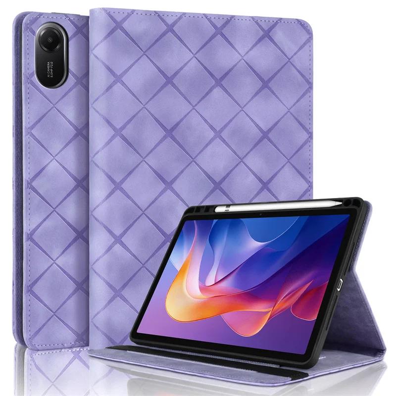 

Складная обложка Funda для Xiaomi Redmi Pad 2 11 2025, сплошная, противоударная, защитная, модная Funda для чехла Redmi Pad 2, планшет 11 дюймов For RedmiPad2 11 фиолетовый