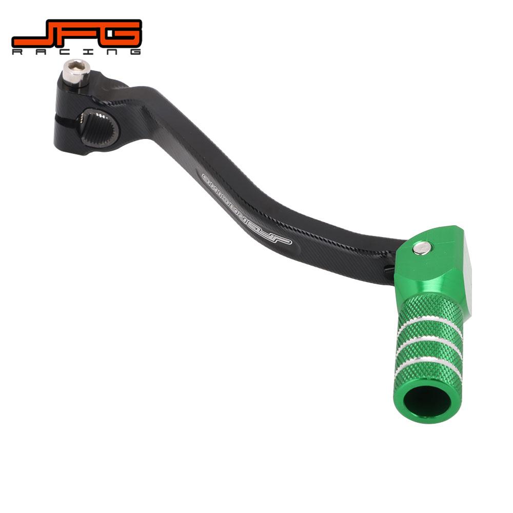 Motorcycle CNC Shifter Shift Rear Foot Brake Pedal Lever For KAWASAKI KX250F 2009-2018 KX250 -