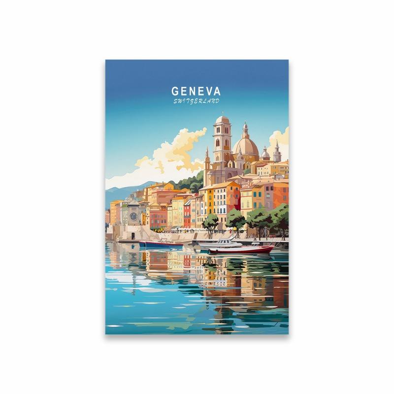 Florence Italy Print Travel Art Poster Italy Sunset Print Cinque Terre Travel Canvas Painting Split Rock Lighthouse Room Decor