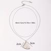 High Quality Titanium Steel Heart Books Pendant Couple Lovers Choker Women Men