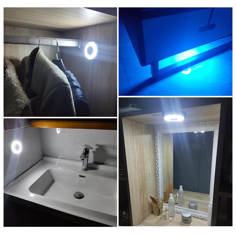 Magnetic Car LED Touch Light Universal Auto Interior Reading Lamp Auto Trunk Lighting Rechargeable Light CarAccessories Interior