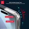 XUNDD For iPhone 17 Pro Max iPhone 17 Air Casing Airbag Shockproof Protective Case Luxury Phone Cover With Rotatable Magnetic Holder Stand