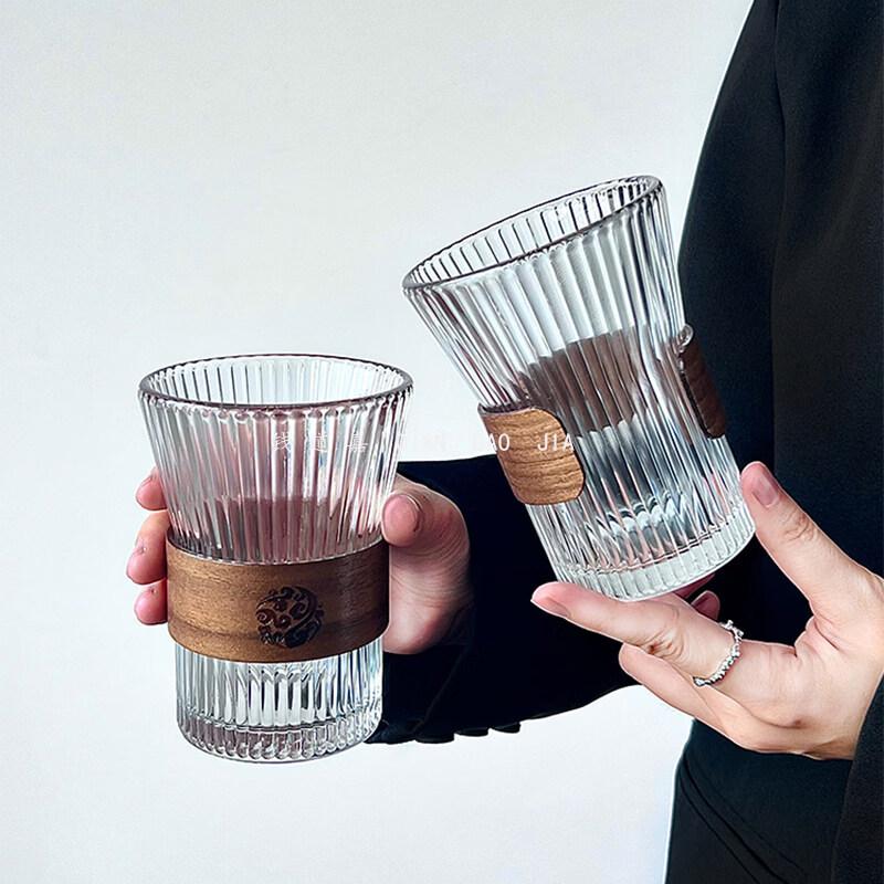 ZISIZ New Chinese Style Glass Teacup