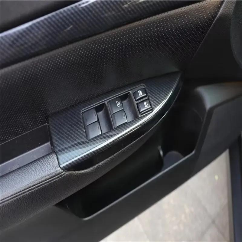 LHD RHD For Subaru Outback 2010-2014 interior accesorios door amrest window rise switch center conlose water cup holder cover