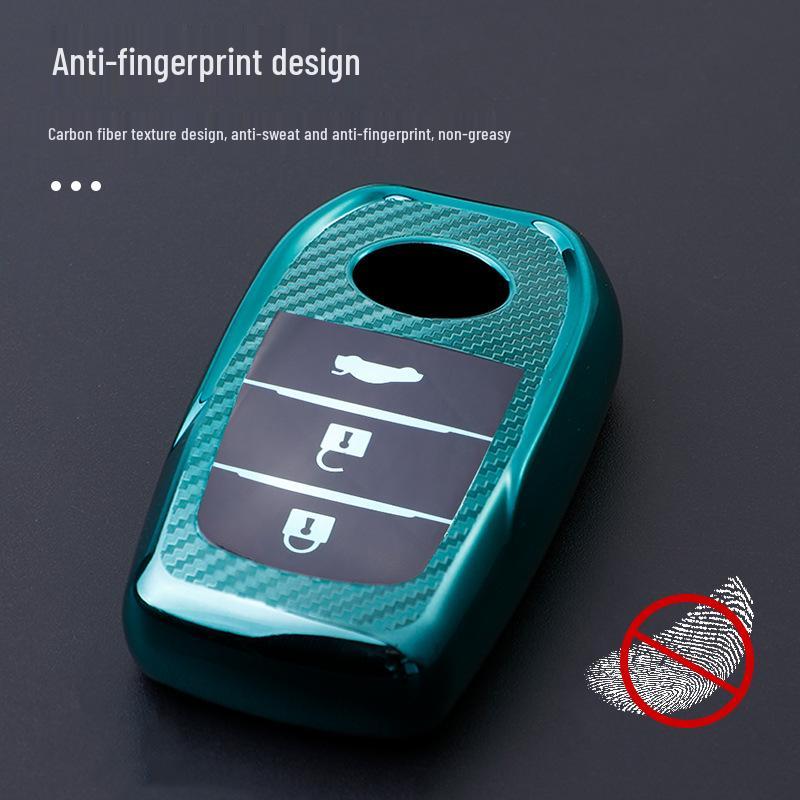 Toyota Car Key Cover for Crown, Highlander, Corolla, Hybrid, Prado, Camry - Shell Case Buckle