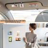 3Pcs Magnetic Car Picture Holder - Transparen Car Visor Clip Photo Frame Suitable for Lover or Family Photo, Car Visor Photo Clip Gifts for Mom