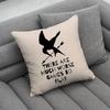 The HHunger GGames Print Pattern Sofa Cushion Cover Pillowcase Home Party Car Bedding