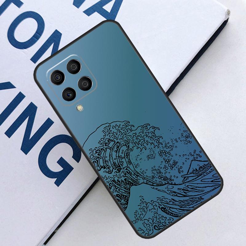The Great Wave For Samsung Galaxy M35 M55 M14 M34 M54 M11 M21 M31 M13 M33 M53 M15 M12 M32 M52 M06 M16 Case