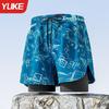 Mens Quick-Dry Board Shorts Swim Trunks Beach Pool Surfing Swimming Athletic Water Sports Gear