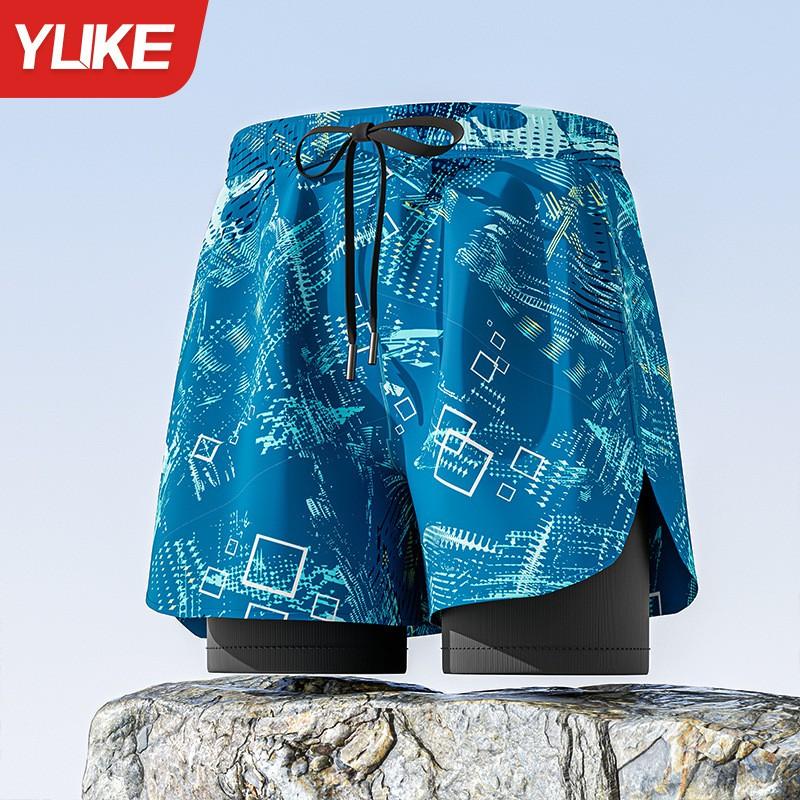 Mens Quick-Dry Board Shorts Swim Trunks Beach Pool Surfing Swimming Athletic Water Sports Gear
