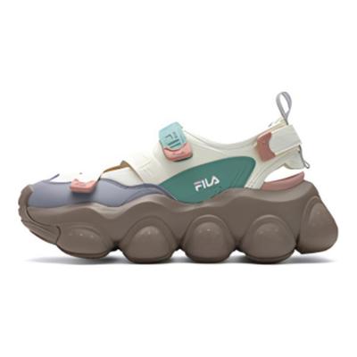 Fragola Buty Truskawkowe Modne Trendy Wygodne Wszechstronne Sandały na Plaże Sandały Damskie Białe Szare Fioletowe F12W421402FAD