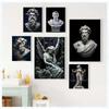 David Sculpture Lion  Marcus Aurelius Sculpture Lady Justice Posters Canvas Painting Print Wall Art Aesthetic Home Decor Cuadros