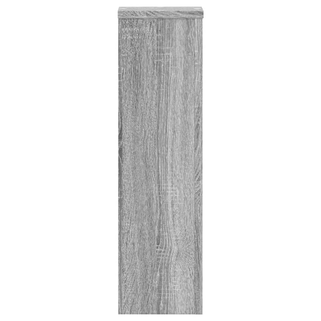 Plant Stand Set of 2 Grey Sonoma 17 x 17 x 60 cm Engineered Wood