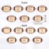 Baby Monthly Milestones Marker Discs Set with Stand and Bag Photo Props Baby Announcement Sign Gift for Infant Boy Girl
