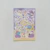 Cute Fluffy Hamster Cartoon Animal Stickers for DIY Journals & Diaries