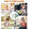 Busy Book for Toddlers, Preschool Learning Activities,  Toys for Ages 3+, Autism Sensory Toys, Educational Activity Book, Xmas