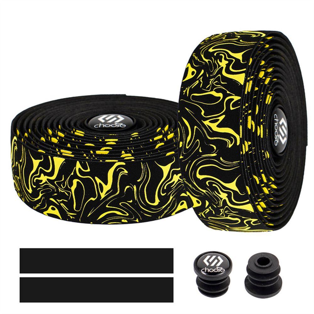 

Cycling Accessories Road Bike Wrap Handle Tape Handle Bar Tapes Bike Strap Bicycle Handlebar Tape Black yellow