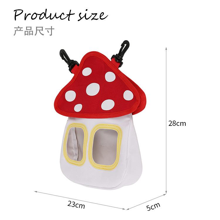 

New product: Cute rabbit feeding bag, high-quality Totoro, hamster and hay feeder белый